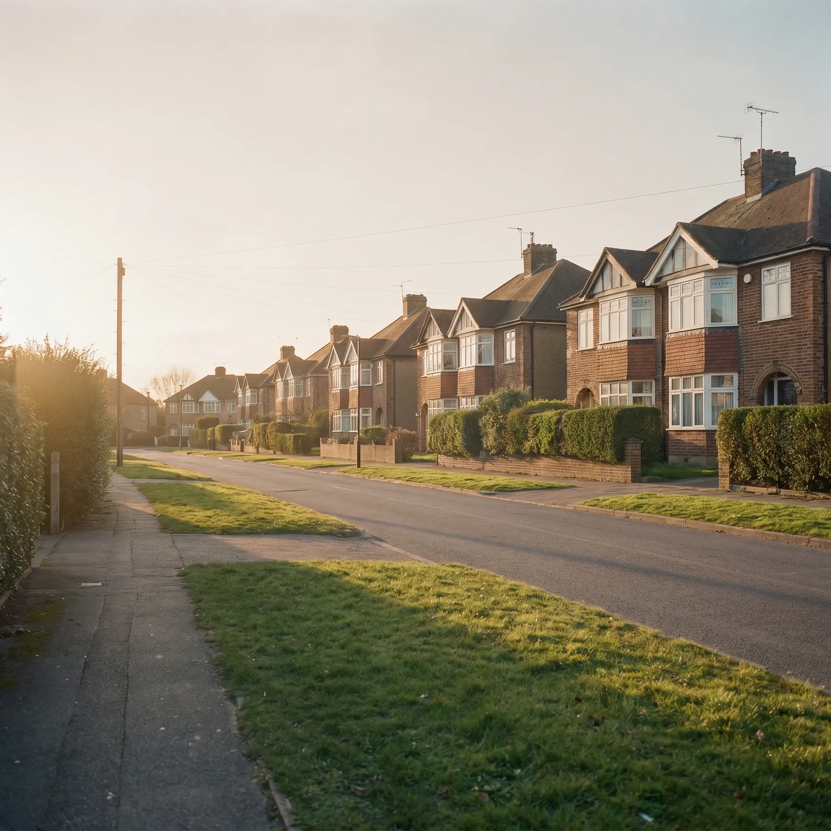 Northolt — period residential street in the London Borough of Ealing
