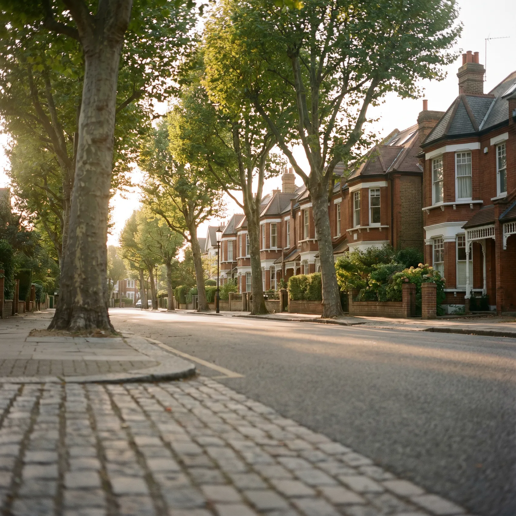 Acton — period residential street in the London Borough of Ealing